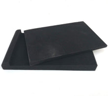 Load image into Gallery viewer, a black foam pad on a white background
