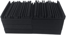 Load image into Gallery viewer, a stack of black foamy foam