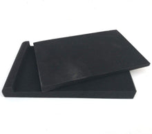 Load image into Gallery viewer, a black foam pad on a white background