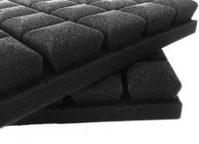 Load image into Gallery viewer, a stack of foamy black foam padding