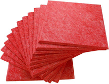 Load image into Gallery viewer, a stack of red sheets