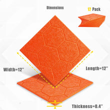 Load image into Gallery viewer, Acoustic Panels-Acoustic Absorption Panel 12" x 12" x 0.4"