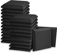 Load image into Gallery viewer, a stack of black foamy square objects