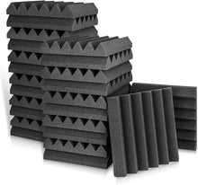 Load image into Gallery viewer, a stack of black foam panels