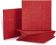 Load image into Gallery viewer, a stack of red square tiles