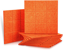 Load image into Gallery viewer, a stack of orange square tiles