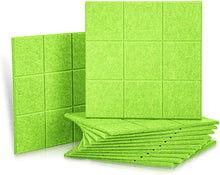 Load image into Gallery viewer, a stack of green square tiles