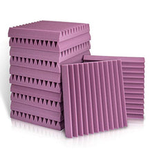 Load image into Gallery viewer, a stack of purple foam panels
