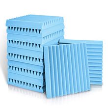 Load image into Gallery viewer, a stack of blue foam panels
