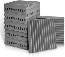 Load image into Gallery viewer, a stack of grey foam panels
