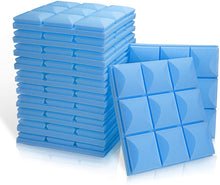 Load image into Gallery viewer, a stack of blue foam padding
