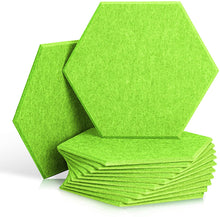 Load image into Gallery viewer, a stack of green hexagons
