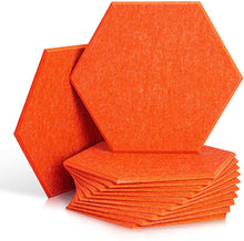 Load image into Gallery viewer, a stack of orange hexagons
