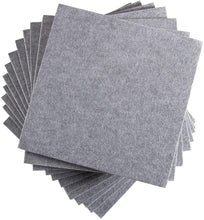 Load image into Gallery viewer, a stack of grey square tiles

